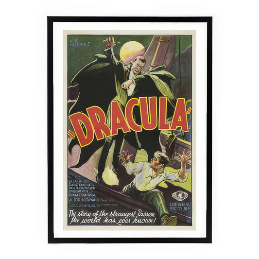 Dracula (1931) Movie Poster – Vintage Universal Horror Artwork