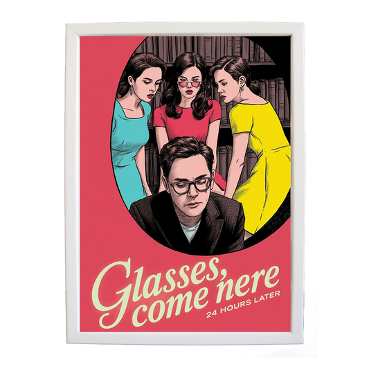 24 Hours Later – Music Inspired Artwork – wall art print – Glasses Come Here – neo-soul, R&B, soul, girl band – Music Stag