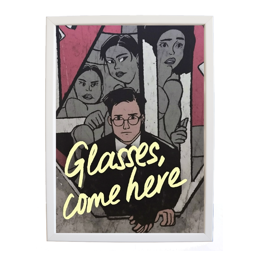 24 Hours Later – Music Artwork for Home – wall art print – Glasses Come Here – neo-soul, R&B, soul, girl band – Music Stag