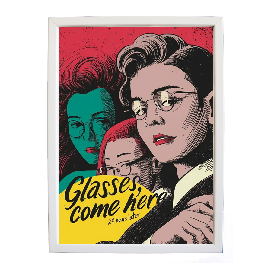 24 Hours Later – Music Room Wall Art – wall art print – Glasses Come Here – neo-soul, R&B, soul, girl band – Music Stag