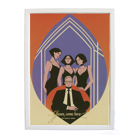 24 Hours Later – Wall Art Print – wall art print – Glasses Come Here – neo-soul, R&B, soul, girl band – Music Stag