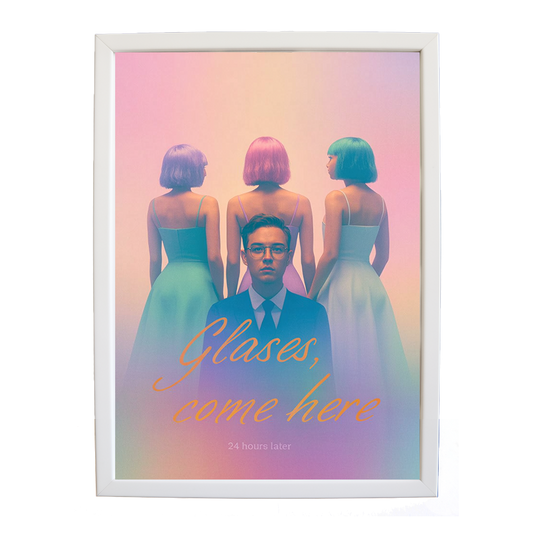 24 Hours Later – Music Artwork for Home – wall art print – Glasses Come Here – neo-soul, R&B, soul, girl band – Music Stag