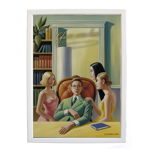 24 Hours Later – Music Wall Print – wall art print – Glasses Come Here – neo-soul, R&B, soul, girl band – Music Stag
