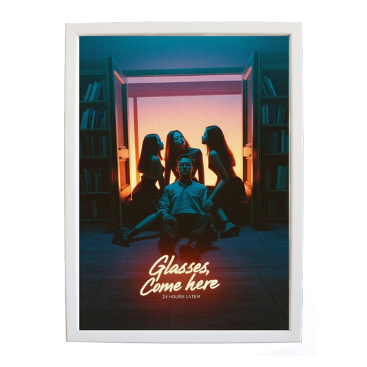 24 Hours Later – Contemporary Music Wall Art – wall art print – Glasses Come Here – neo-soul, R&B, soul, girl band – Music Stag