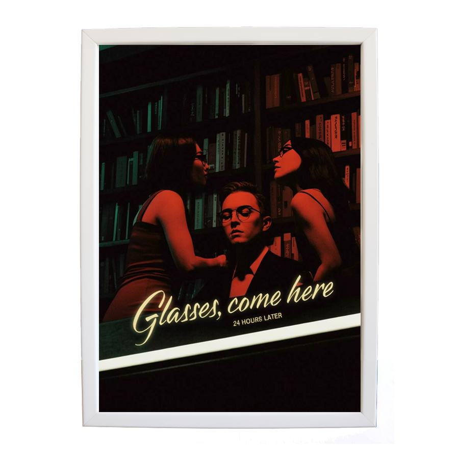 24 Hours Later – Lyric Wall Art Print – wall art print – Glasses Come Here – neo-soul, R&B, soul, girl band – Music Stag