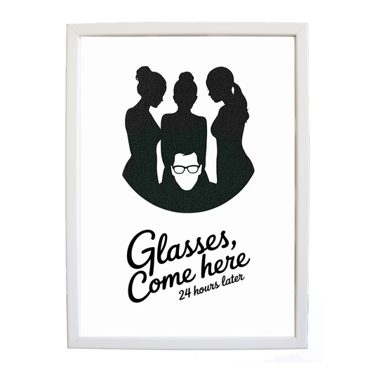 24 Hours Later – Music Decor Print – wall art print – Glasses Come Here – neo-soul, R&B, soul, girl band – Music Stag