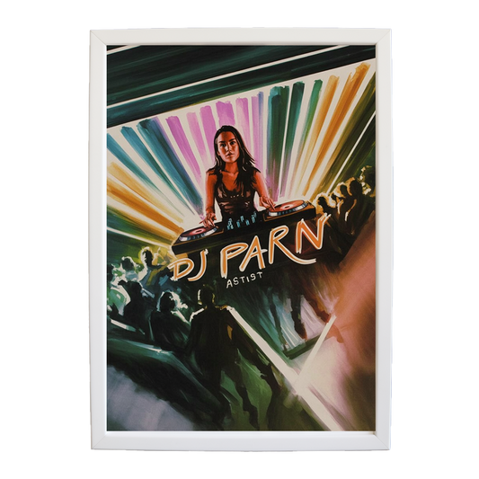 Chromatic Soundwave wall art print by Music Stag ASTIST — DJ Parn #102
