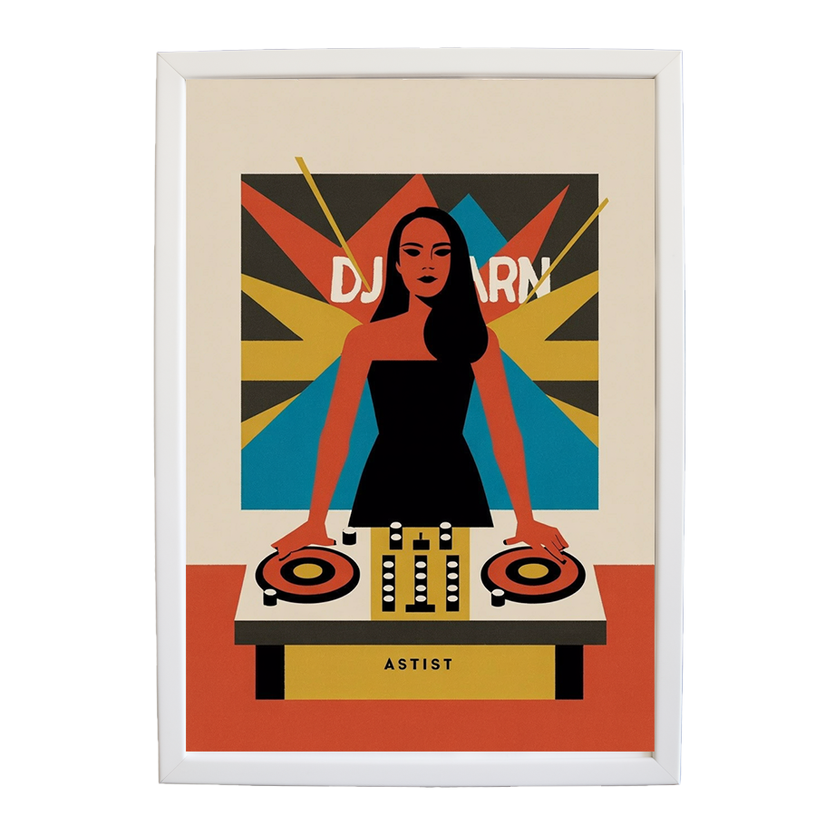 Luminous Modern Design wall art print by Music Stag ASTIST — DJ Parn #103