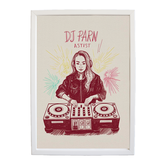 Cinematic Modern Design Study wall art print by Music Stag ASTIST — DJ Parn #11