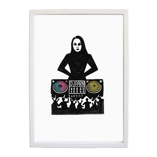 Analog Modern Design wall art print by Music Stag ASTIST — DJ Parn #125