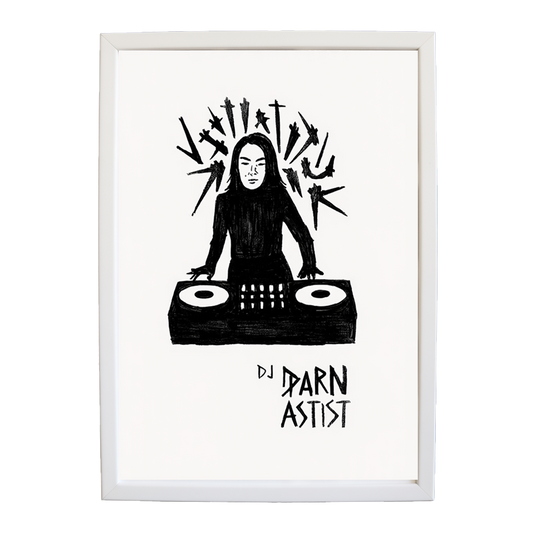 Abstract Tempo Study wall art print by Music Stag ASTIST — DJ Parn #127