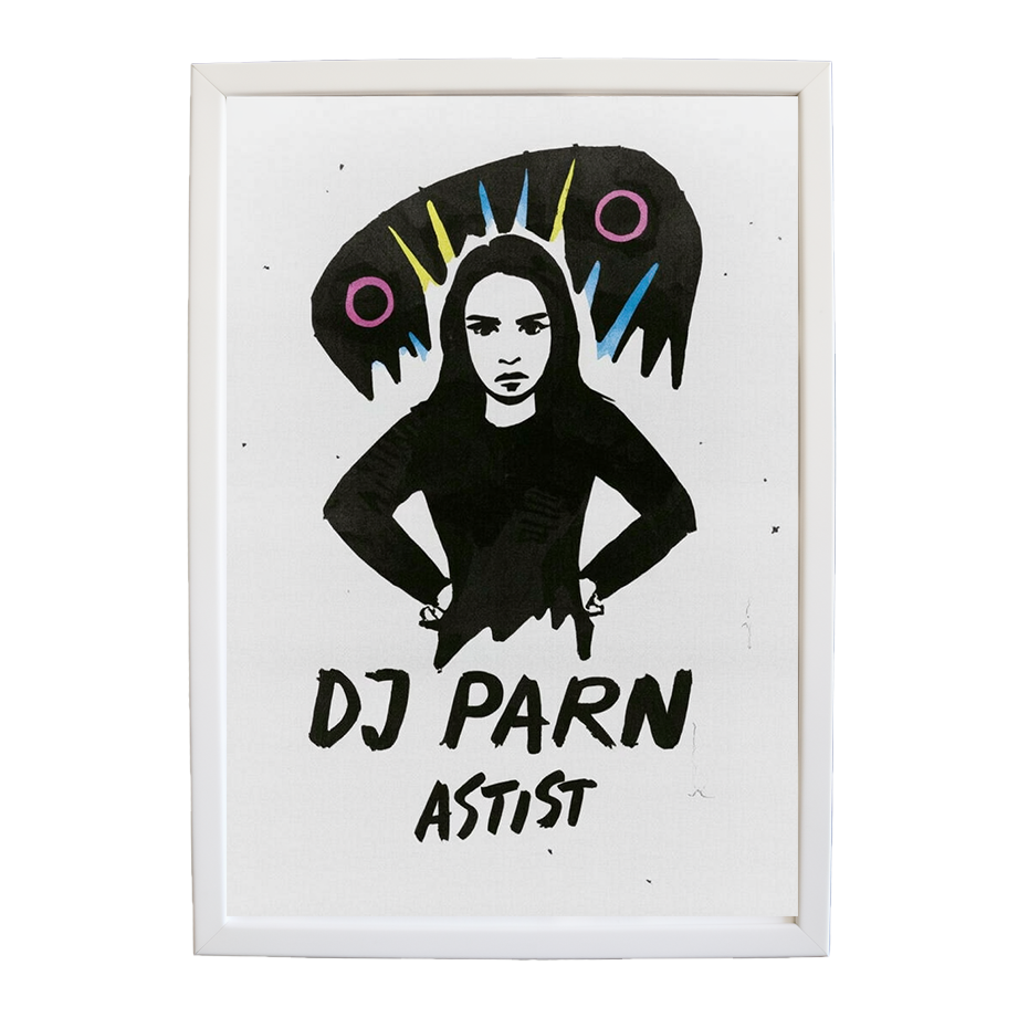 Dynamic Tempo Study Composition wall art print by Music Stag ASTIST — DJ Parn #135