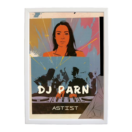 Sonic Nightscape wall art print by Music Stag ASTIST — DJ Parn #139