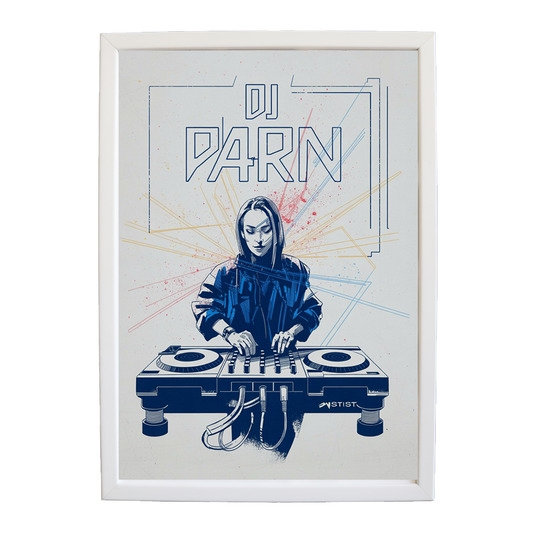 Rhythmic Echo Study Study wall art print by Music Stag ASTIST — DJ Parn #141
