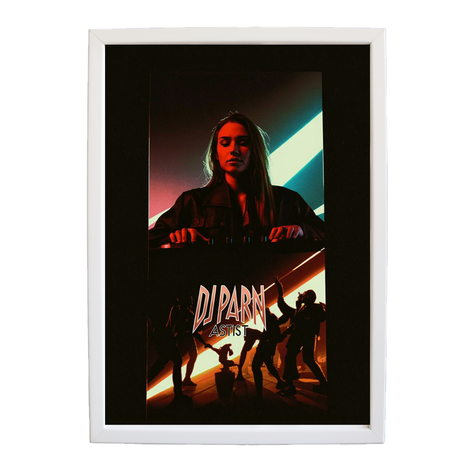 Analog Nightscape wall art print by Music Stag ASTIST — DJ Parn #143