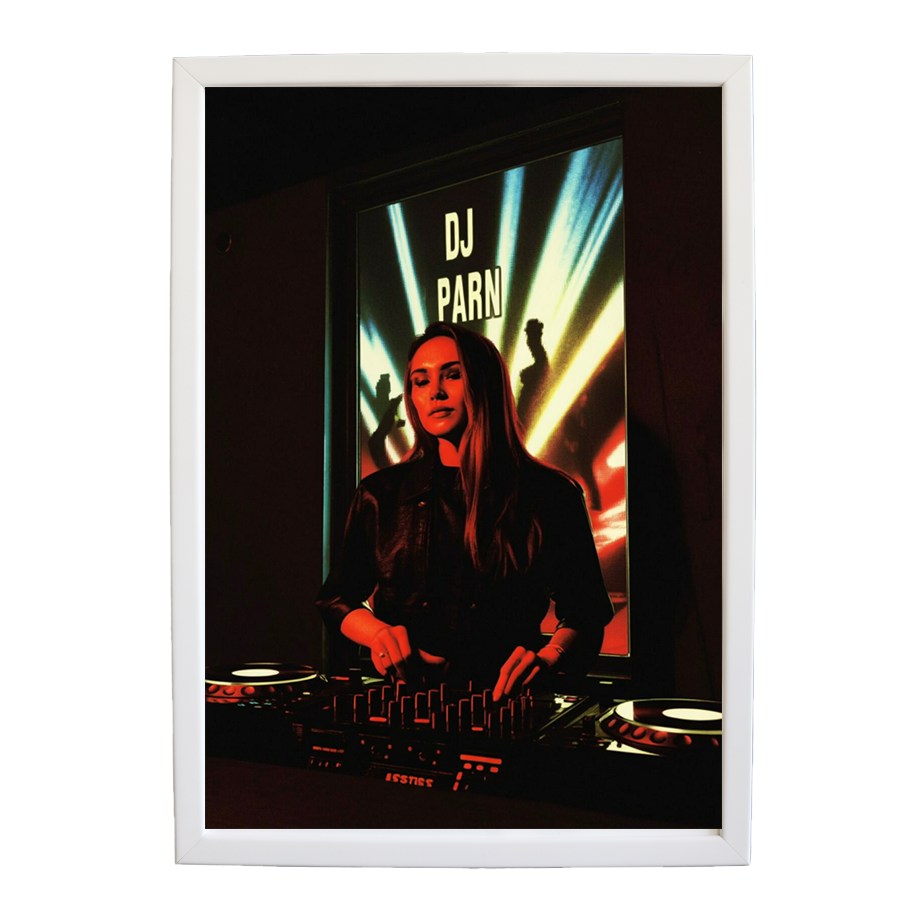 Abstract EDM Canvas wall art print by Music Stag ASTIST — DJ Parn #144