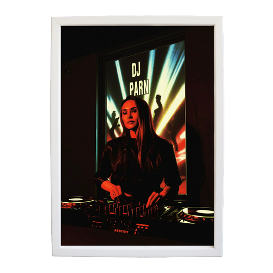 Abstract EDM Canvas wall art print by Music Stag ASTIST — DJ Parn #144