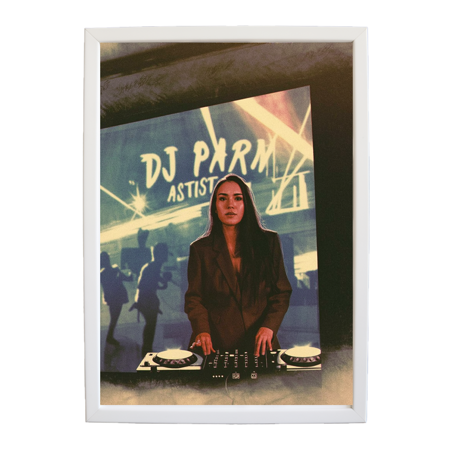 Abstract Echo Study wall art print by Music Stag ASTIST — DJ Parn #146