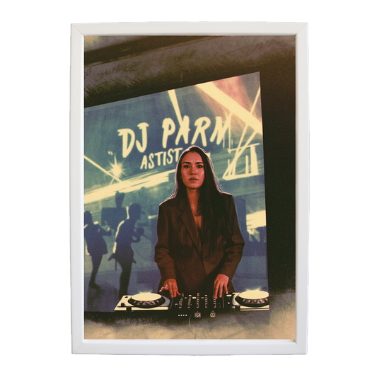 Abstract Echo Study wall art print by Music Stag ASTIST — DJ Parn #146