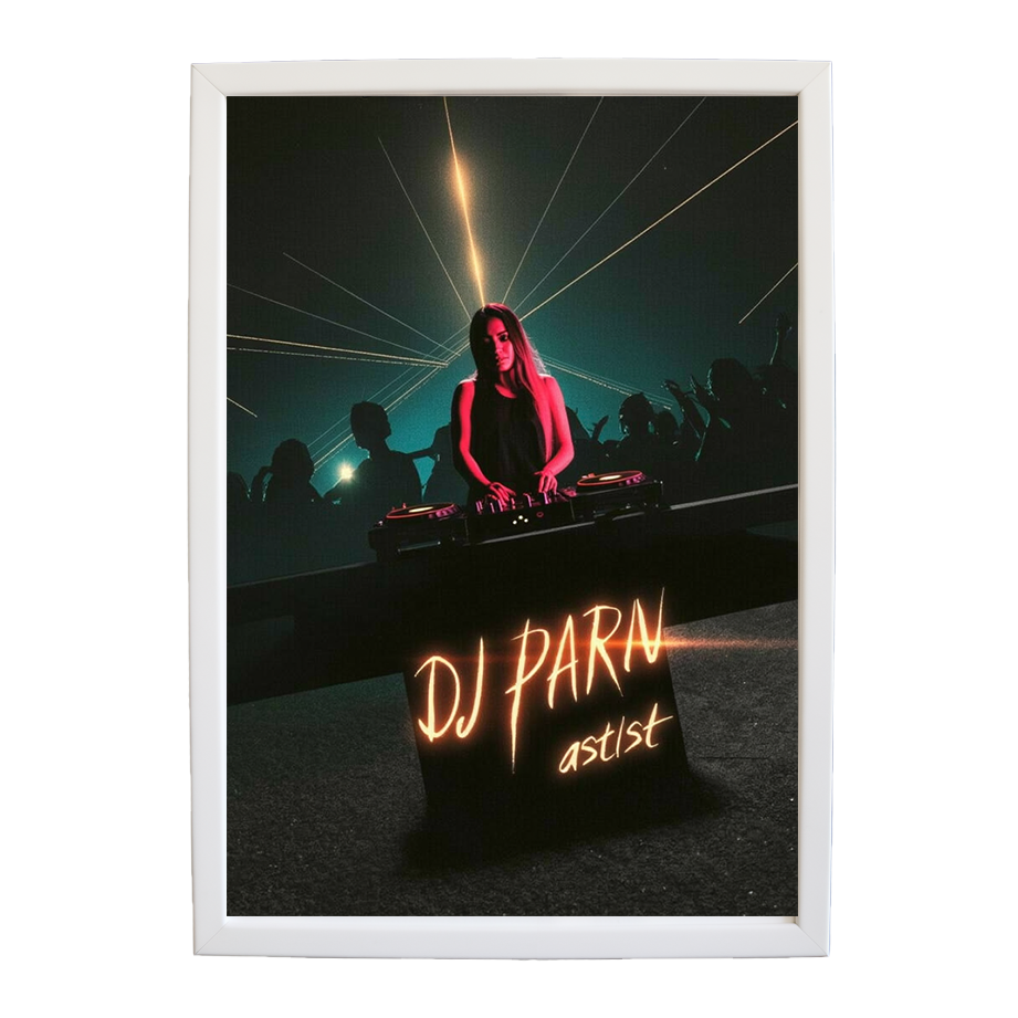 Sonic Echo Study wall art print by Music Stag ASTIST — DJ Parn #148