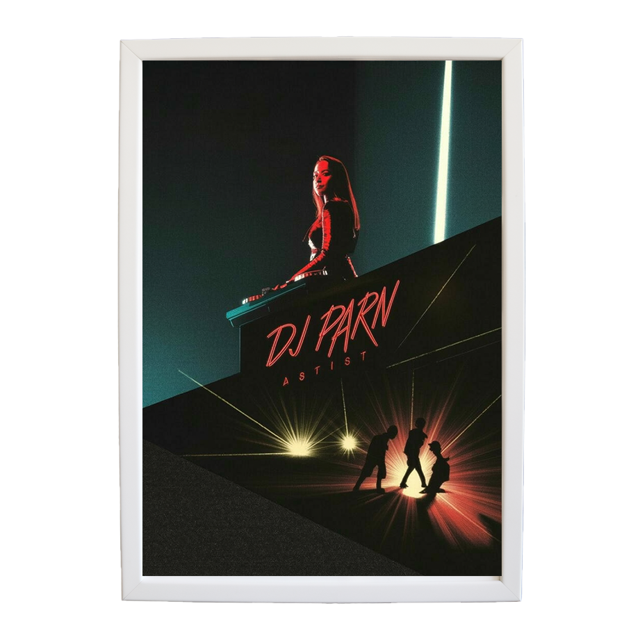 Fluid Modern Design Study wall art print by Music Stag ASTIST — DJ Parn #150