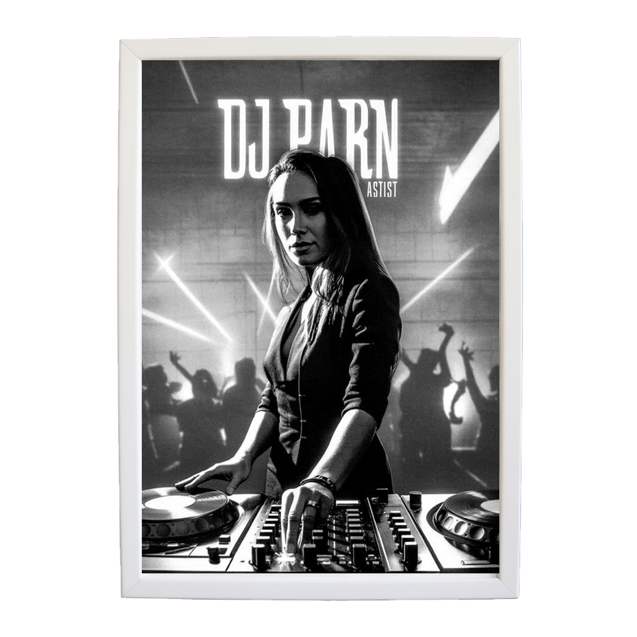 Vibrant Tempo Study Composition wall art print by Music Stag ASTIST — DJ Parn #22