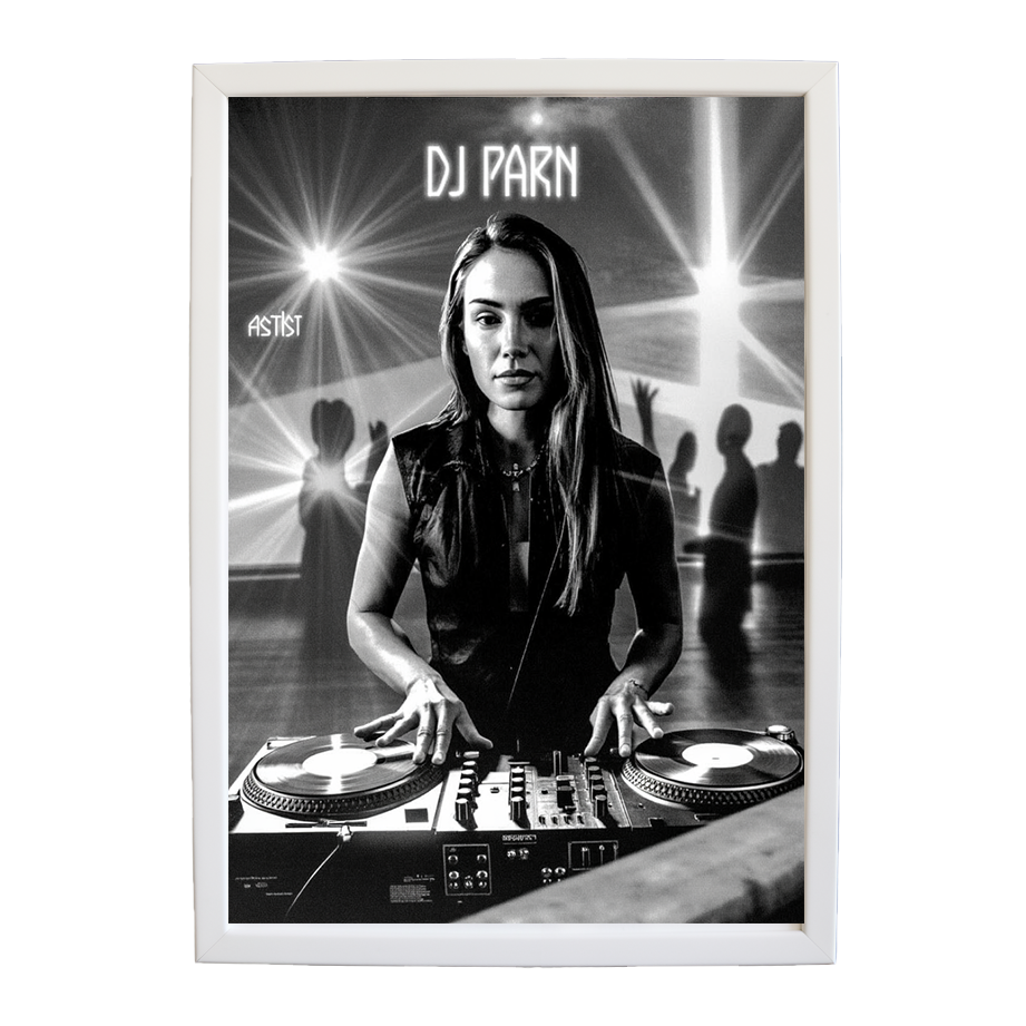 Analog Tempo Study wall art print by Music Stag ASTIST — DJ Parn #23