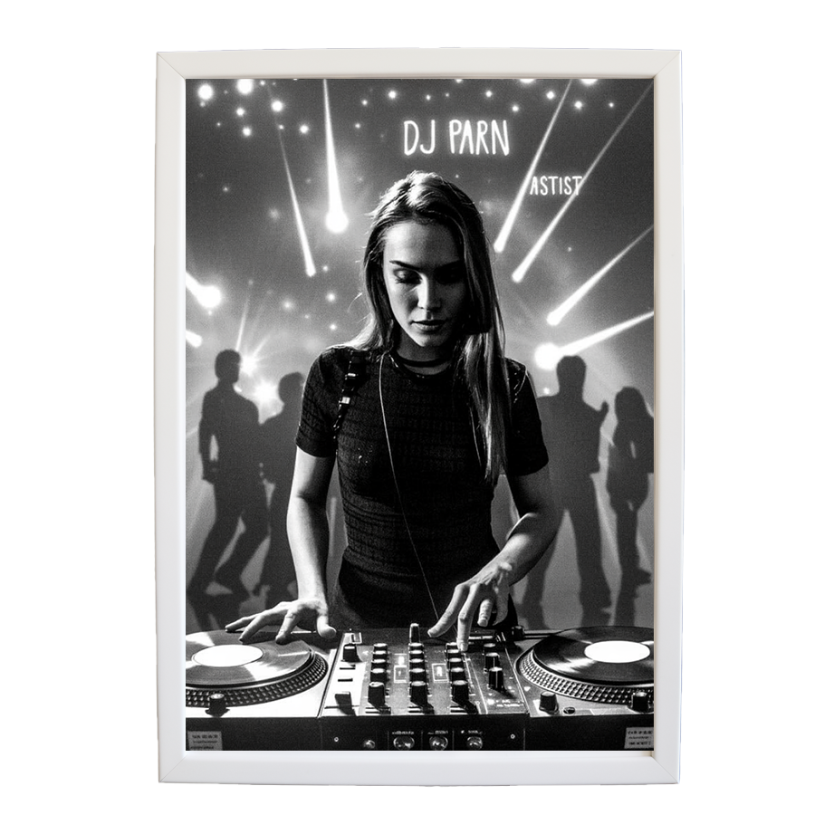Luminous Tempo Study wall art print by Music Stag ASTIST — DJ Parn #28