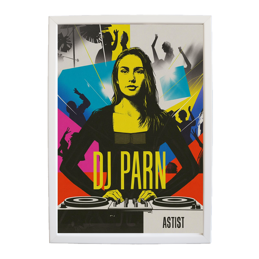 Contemporary Studio Print Study wall art print by Music Stag ASTIST — DJ Parn #31