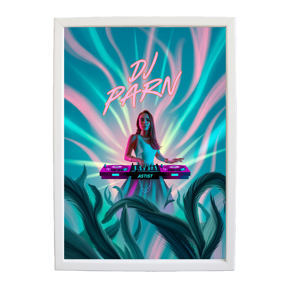 Cinematic Tempo Study wall art print by Music Stag ASTIST — DJ Parn #43