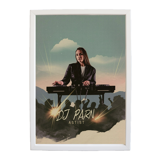 Abstract Modern Design wall art print by Music Stag ASTIST — DJ Parn #4