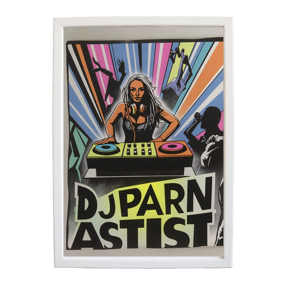 Contemporary Nightscape wall art print by Music Stag ASTIST — DJ Parn #60