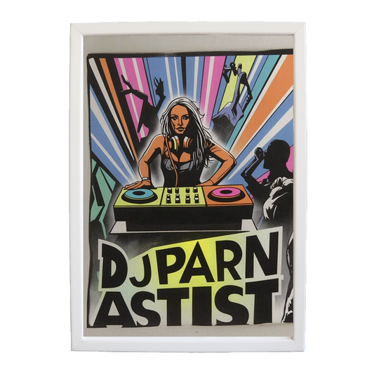Contemporary Nightscape wall art print by Music Stag ASTIST — DJ Parn #60