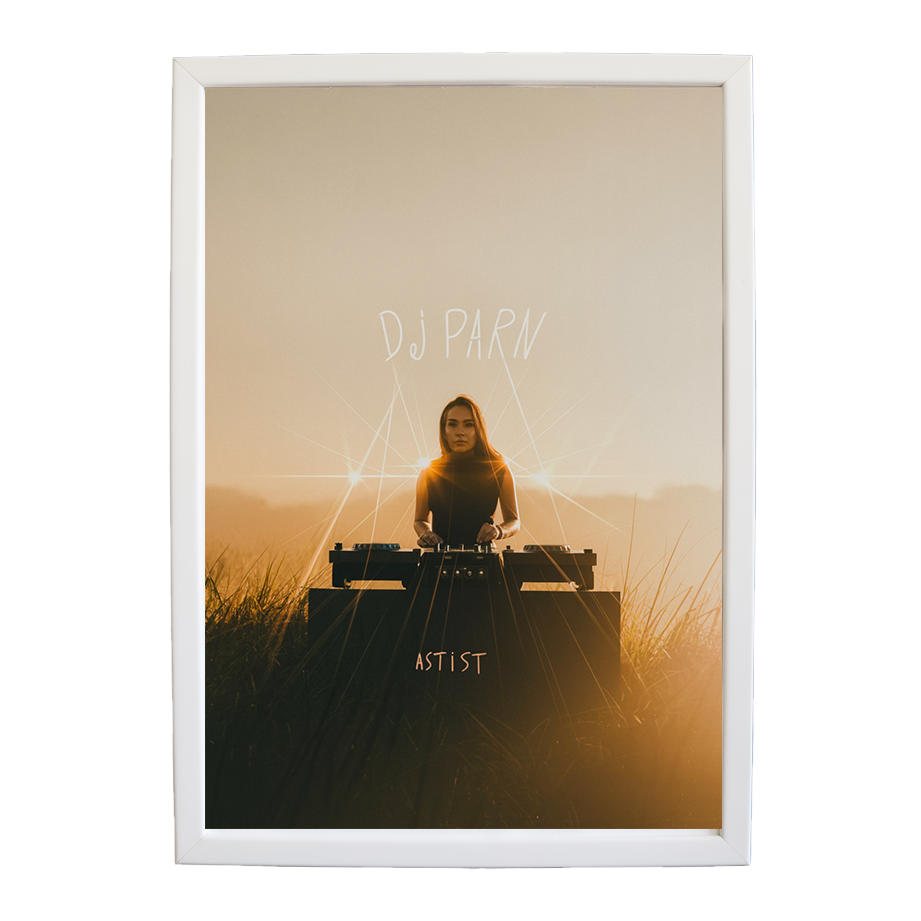 Luminous Soundscape Composition wall art print by Music Stag ASTIST — DJ Parn #70