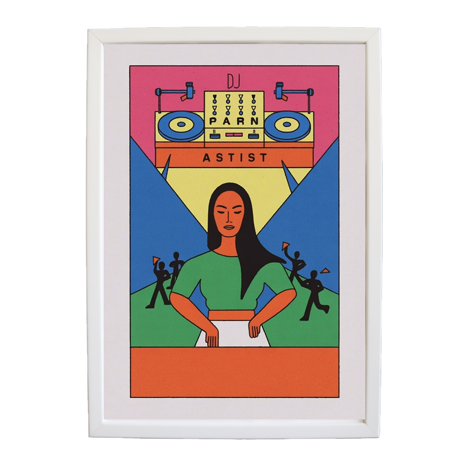 Nocturnal Tempo Study wall art print by Music Stag ASTIST — DJ Parn #72