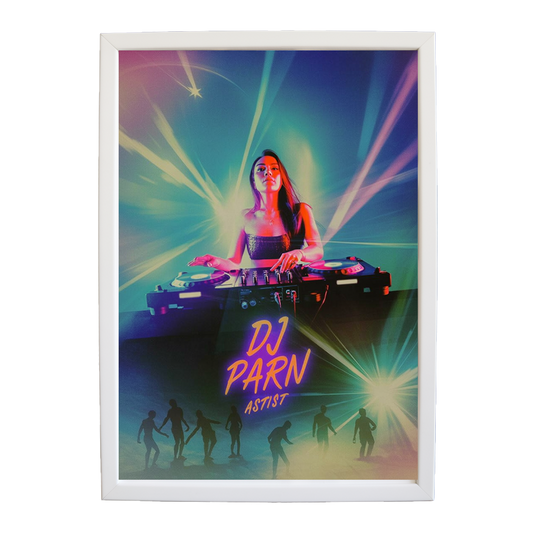 Electric Soundscape wall art print by Music Stag ASTIST — DJ Parn #80
