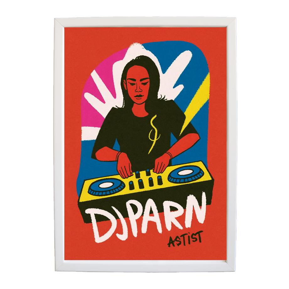 Contemporary Echo Study wall art print by Music Stag ASTIST — DJ Parn #81