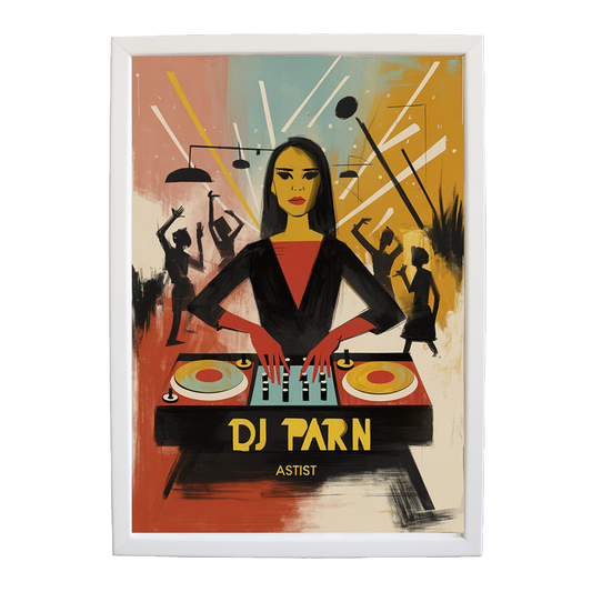 Textured Studio Print wall art print by Music Stag ASTIST — DJ Parn #93