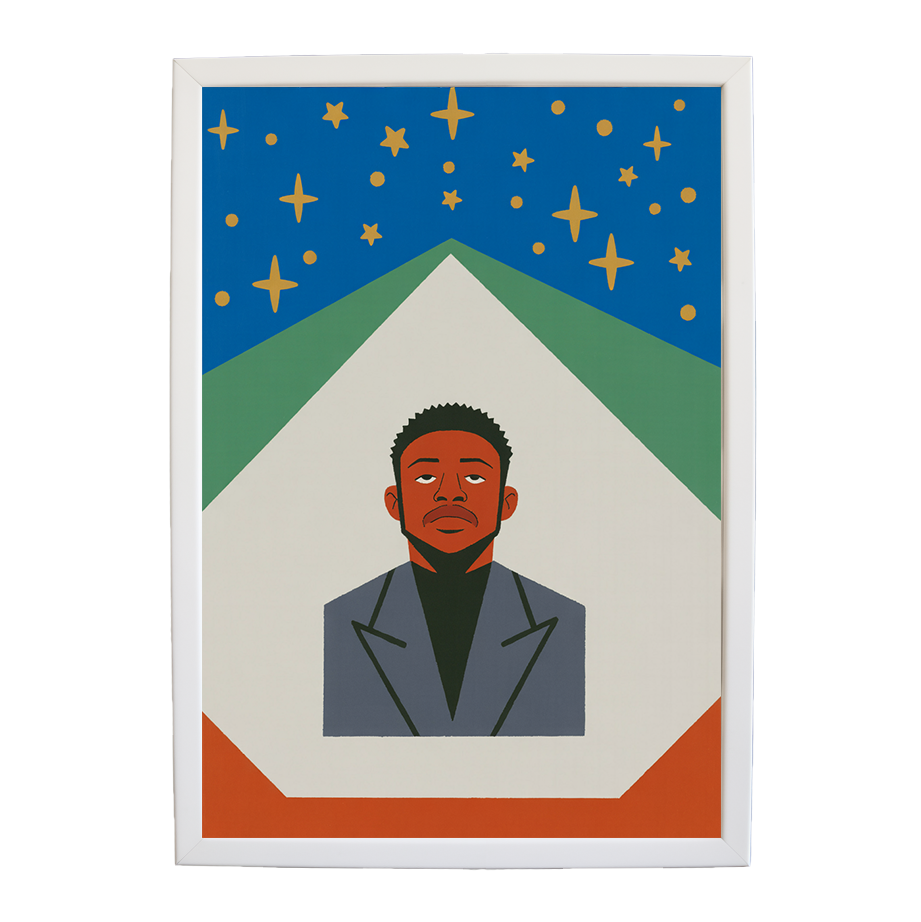 Adam Johnson 'Till The World Ends, My Heart Is Yours' art print #120 — music-inspired wall decor by Music Stag