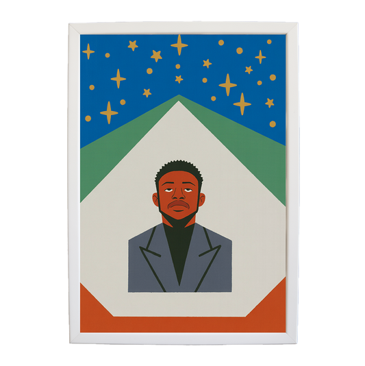 Adam Johnson 'Till The World Ends, My Heart Is Yours' art print #120 — music-inspired wall decor by Music Stag