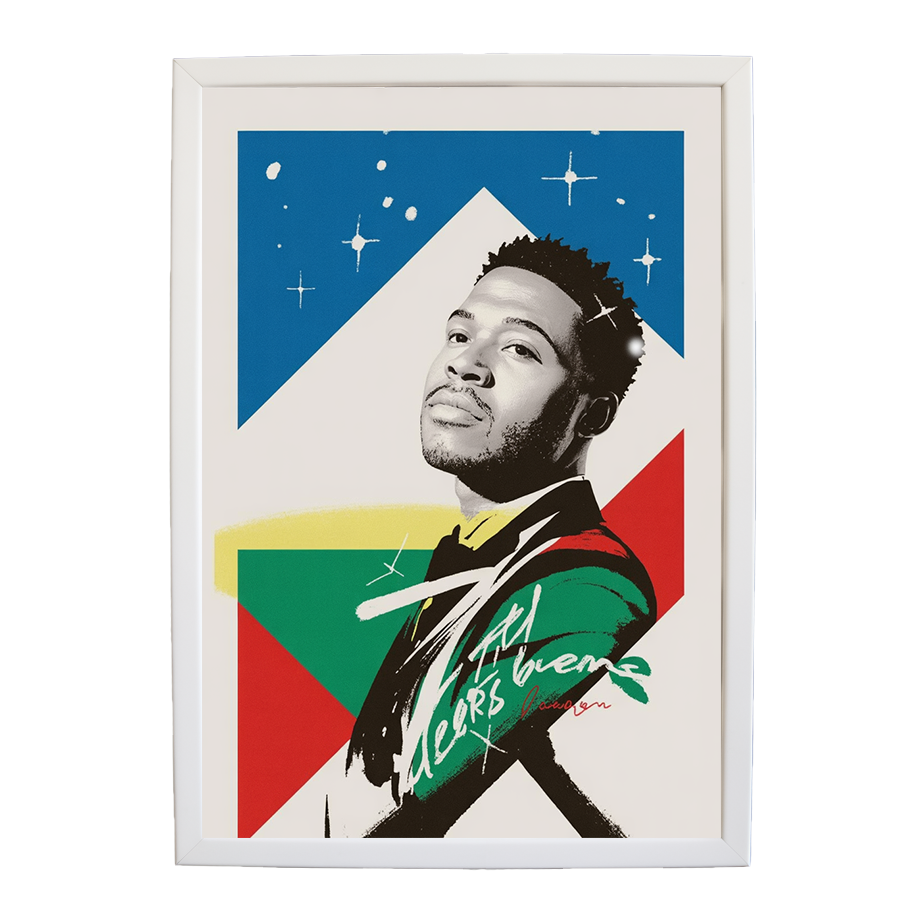 Adam Johnson 'Till The World Ends, My Heart Is Yours' art print #28 — music-inspired wall decor by Music Stag