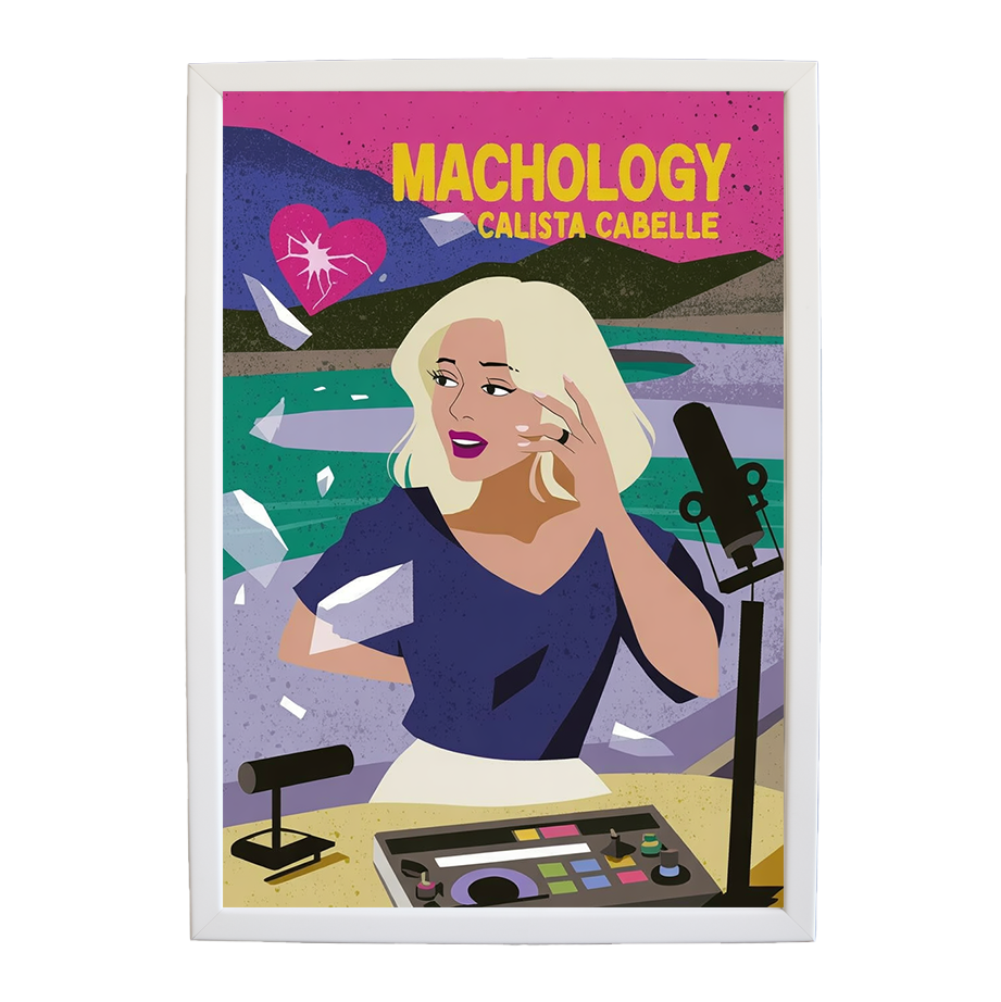 Calista Cabelle – Music Decor Print – wall art print – Machology – R&B-pop – Music Stag