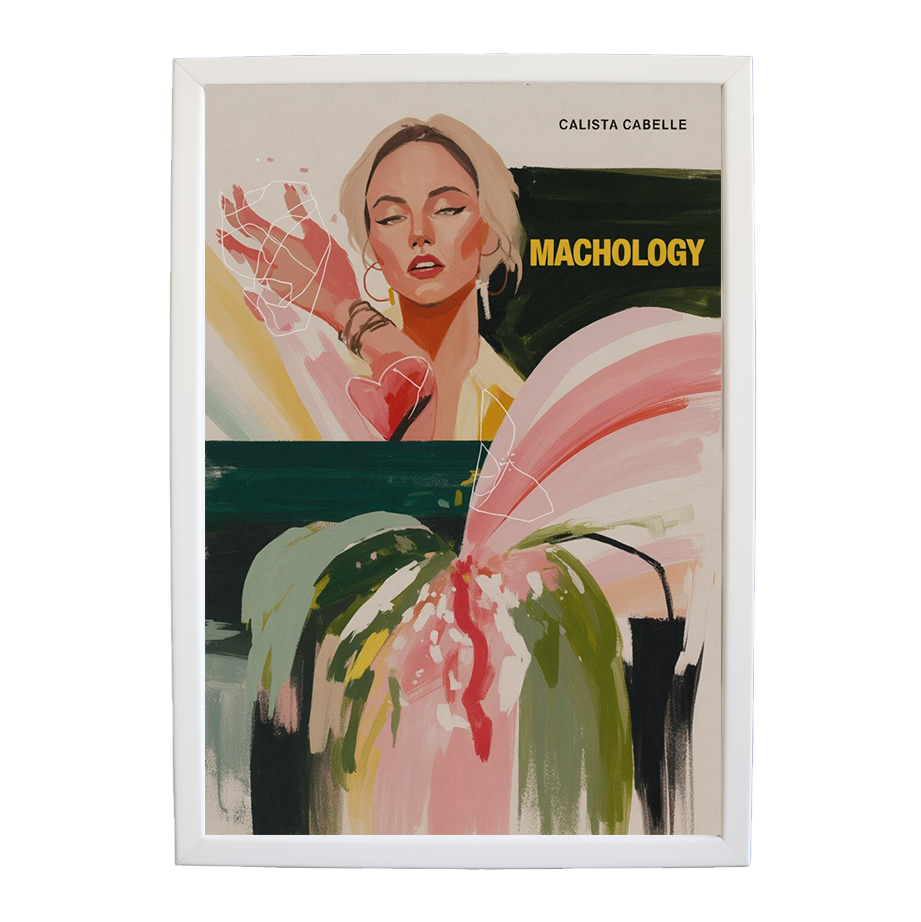 Calista Cabelle – Vintage Music Poster – wall art print – Machology – R&B-pop – Music Stag
