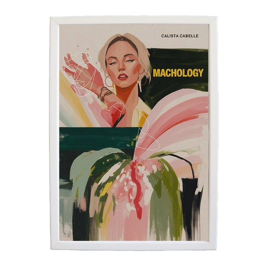 Calista Cabelle – Vintage Music Poster – wall art print – Machology – R&B-pop – Music Stag