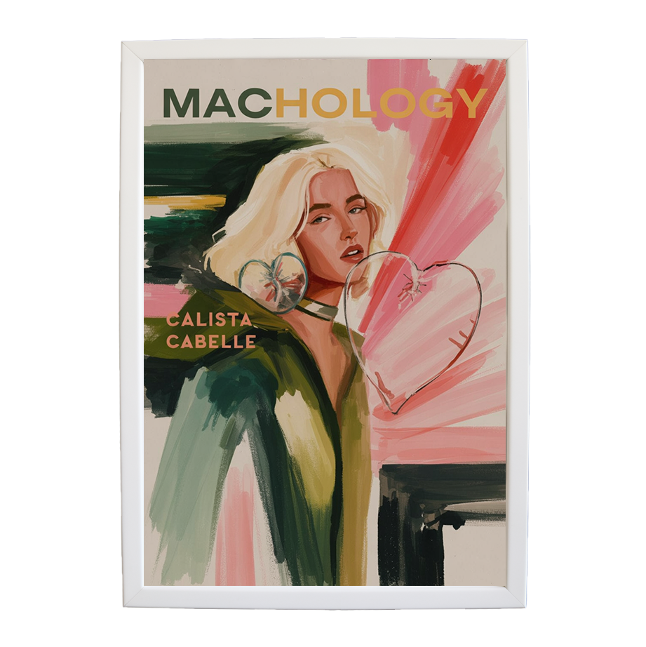 Calista Cabelle – Music Wall Art Print – wall art print – Machology – R&B-pop – Music Stag