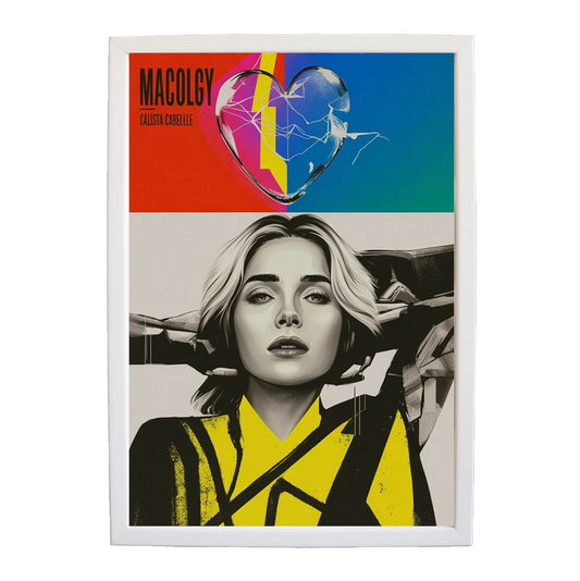 Calista Cabelle – Abstract Music Art – wall art print – Machology – R&B-pop – Music Stag