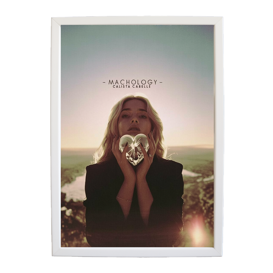 Calista Cabelle – Minimalist Music Poster – wall art print – Machology – R&B-pop – Music Stag