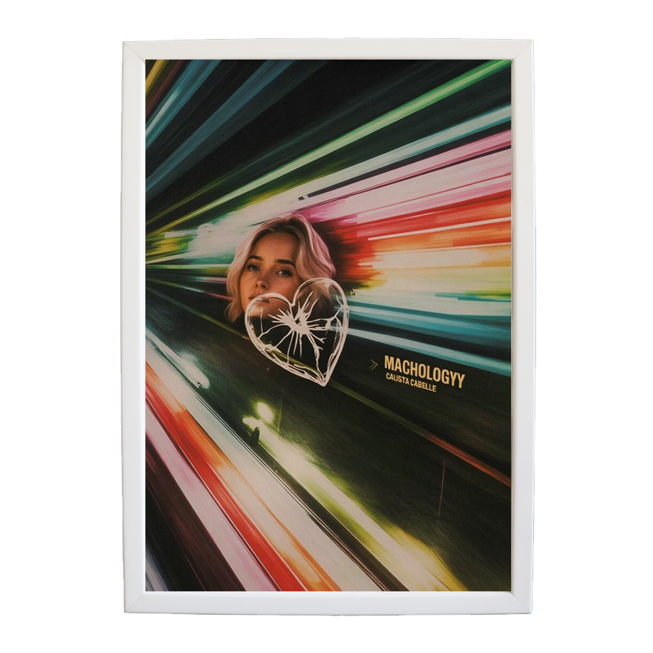 Calista Cabelle – Classic Music Poster – wall art print – Machology – R&B-pop – Music Stag