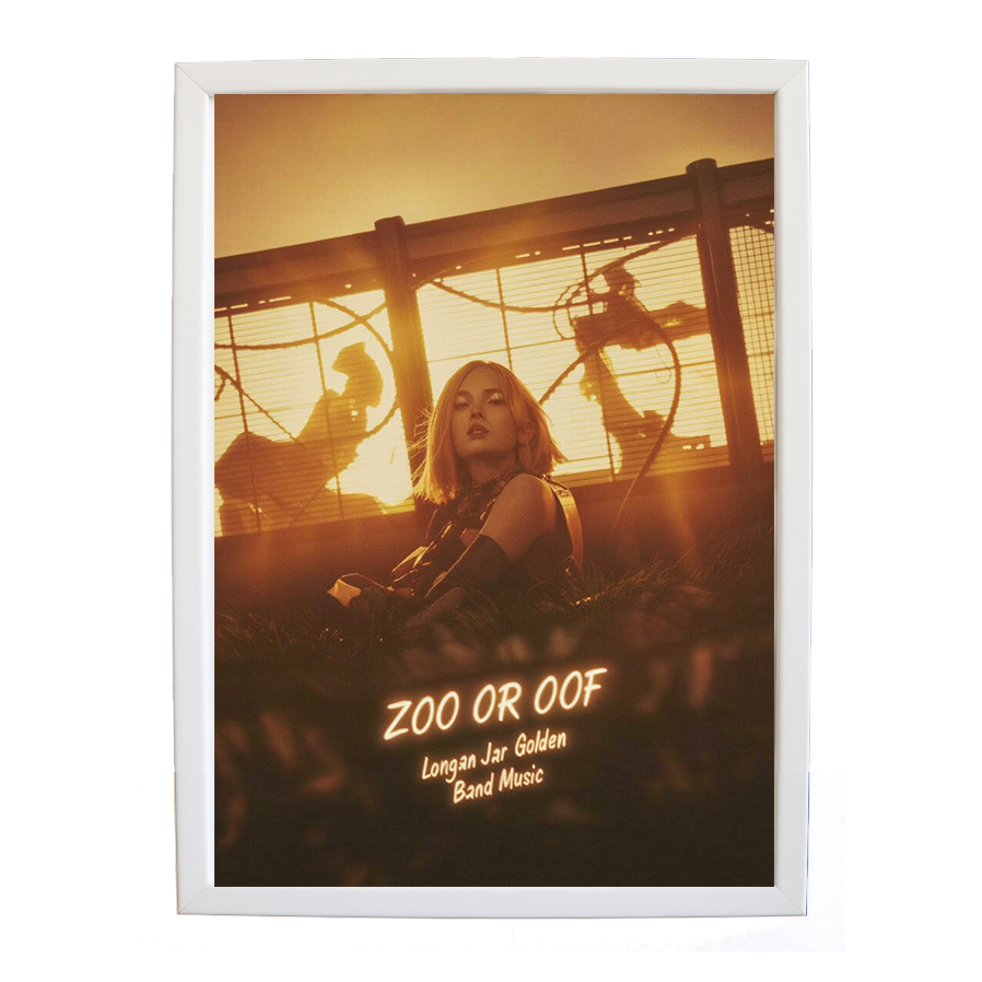 Longan Jar Golden Band Music – Music Artwork for Home – wall art print – Zoo or Oof – pulsing EDM, electronic, dance – Music Stag