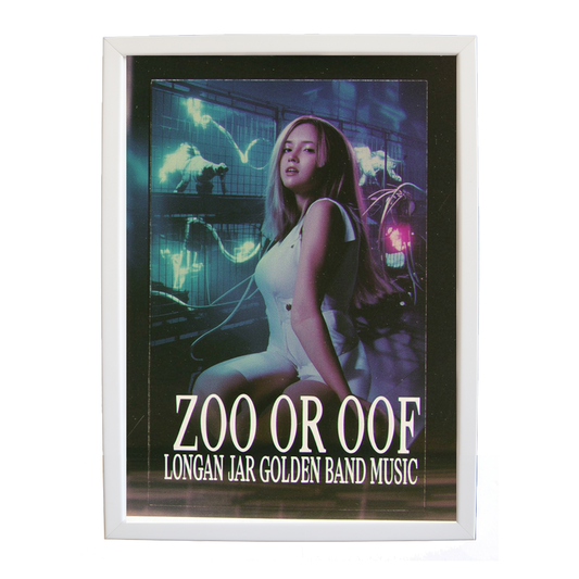 Longan Jar Golden Band Music – Music Room Wall Art – wall art print – Zoo or Oof – pulsing EDM, electronic, dance – Music Stag